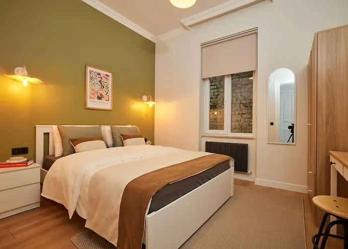 Apartmán Spacious 6br 3bath Ac In Center - Santur D5-6 Istanbulská provincie