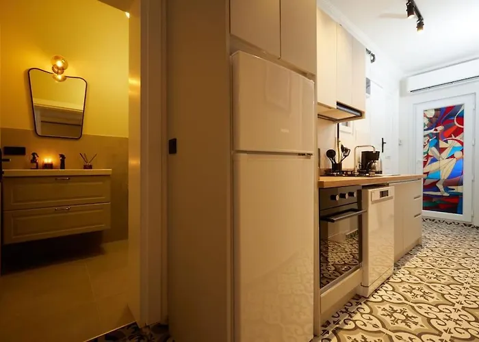 아파트 Spacious 6br 3bath Ac In Center - Santur D5-6 이스탄불